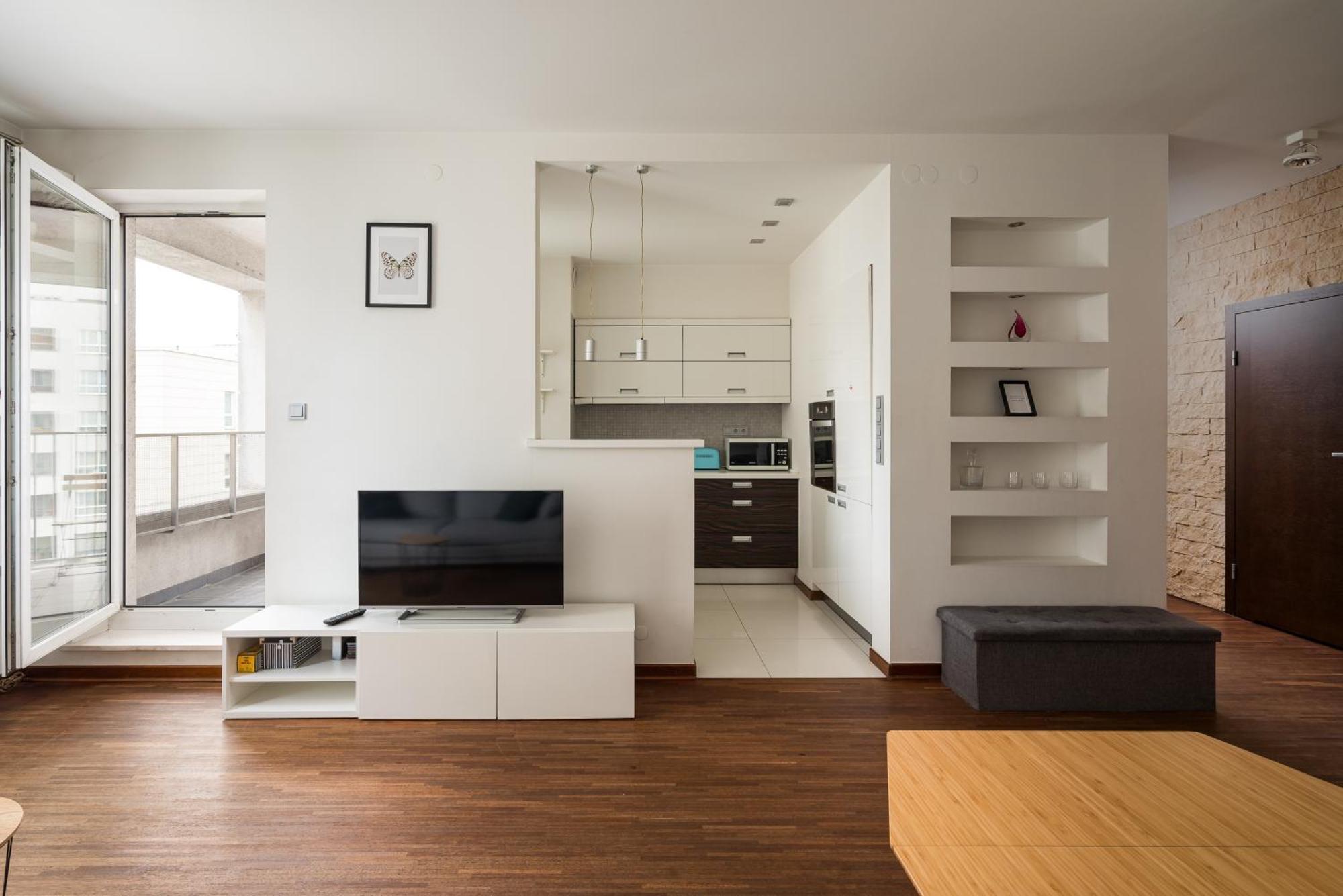 Stawki Pleasant Apartment Varşovia Exterior foto